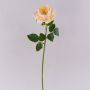 Rosa artificial GINAKAL, albaricoque, 65 cm
