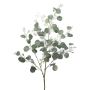 Rama artificial de eucalipto VROSTI con flores, gris-verde, 85cm