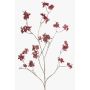 Rama artificial de flores de peral BAFINS con flores, rosa dorado, 120 cm