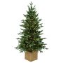 Abeto artificial DENTON, LEDs, 150cm, Ø90cm