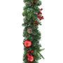 Guirnalda de abeto artificial VISALIA, verde, frutos, 180cm, Ø30cm