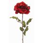 Rosa de terciopelo SINDALA, rojo, 60cm, Ø12cm