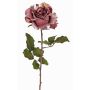 Rosa de terciopelo SINDALA, lila envejecido, 60cm, Ø12cm