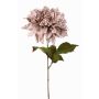 Dalia de terciopelo MINBU, lila claro, 60cm, Ø17cm