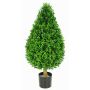 Cono de boj artificial TOM, zona de tránsito, tronco real, 80cm