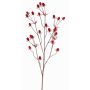 Cardo de plástico LOUKAS, rojo, 70cm, Ø1-1,5cm