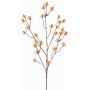 Cardo de plástico LOUKAS, amarillo-naranja, 70cm, Ø1-1,5cm