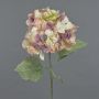 Hortensia artificial URANIA, rosa antiguo, 75cm, Ø18cm