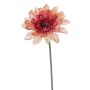 Gerbera artificial PAMILLA, rosa salmón, 65cm, Ø12cm