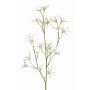 Tweedia solanoides artificial PALLAS, blanco, 75cm, Ø5cm