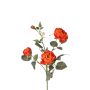 Rama artificial de rosas DIAMANTIS, naranja, 75cm