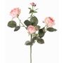 Rama artificial de rosas DIAMANTIS, rosa-crema, 70cm, Ø5-8cm