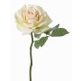 Rosa artificial NIKOLETA, crema-rosa, 30cm, Ø12cm