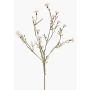 Aciano artificial ZENOBIOS, crema, 80cm, Ø3-4cm
