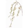 Rama de cerezo artificial ZINO con flores, crema, 145cm
