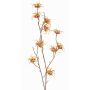 Rama de hamamelis artificial XYLA, flores, naranja-amarillo, 70cm, Ø6cm