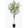Eucalipto artificial ILONKA, tronco artificial, verde, 150cm