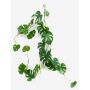 Guirnalda artificial de filodendro Monstera Deliciosa MATAS, 110m