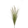 Pennisetum artificial YWAIN, panículas, varilla de ajuste, beige-verde, 70cm
