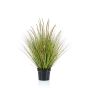 Pennisetum artificial YWAIN con panículas, beige-verde, 100cm