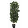 Columna de laurel artificial UNUK, tronco real, 175cm