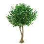 Roble artificial CHARON, tronco artificial, fruto, verde, 350cm
