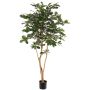 Árbol de roble artificial SUMAYA, tronco real, zona de tránsito, verde, 180cm