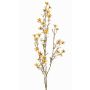 Flor de cera artificial NIANG, amarillo-naranja, 80cm, Ø1,5-2,5cm