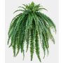 Helecho de Boston artificial colgante AQUARI en varilla de ajuste, verde, 105cm