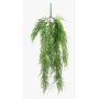 Asparagus Plumosus artificial colgante ALRISCHA, en varilla de ajuste, 75cm