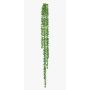 Senecio artificial colgante ARNEB en varilla de ajuste, verde, 90cm