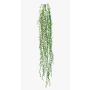 Senecio artificial colgante FANJA en varilla de ajuste, verde, 85cm
