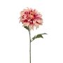 Dahlia de plástico NATSU, malva, 60cm