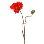 Amapola artificial HASNA, roja, 75cm