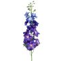 Delphinium artificial SETSUKO, azul oscuro, 95cm