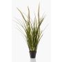 Hierba artificial cola de zorro ANOUR con panículas, verde-marrón, 90cm