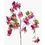 Rama de buganvilla artificial MIKKI con flores, púrpura, 120cm