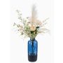 Ramo de flores artificiales FEME, albaricoque-crema, 95cm, Ø60cm
