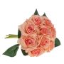 Ramo de rosas artificiales GAUTAM, albaricoque, 25cm