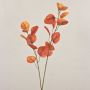 Rama de eucalipto artificial SOPONG, rojo-naranja, 80cm