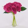 Ramo de rosas artificiales GAUTAM, rosa, 25cm