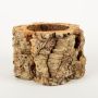 Macetero ORSINO de corteza de corcho, natural, 15cm, Ø22-24cm 