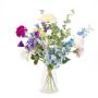 Ramo artificial de flores de primavera AVIL, lila-azul-blanco, 60 cm, Ø 45 cm