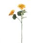 Rama de girasol de plástico HAITALA, Eco Collection, naranja-amarillo, 65 cm, Ø 9-10 cm