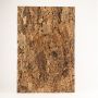 Plancha de corcho natural RATANA sobre soporte de corcho prensado, marrón oscuro, 90x60cm, Grosor 2cm