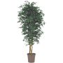Arce japonés artificial KESCHA, troncos naturales, verde, 125cm - Fabricado en Italia