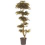 Árbol decorativo arce japonés SLAWIK, tronco real, verde-rojo, 185 cm - Fabricado en Italia