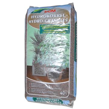 Bolas de arcilla expandida ANSELM, marrón, 40 litros