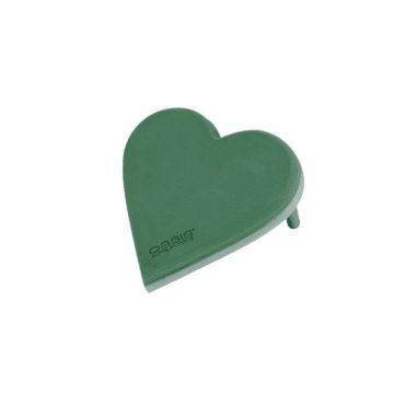 OASIS® Base húmeda para flores, decoración para bodas, base de espuma rígida EcoBase, soportes de madera, verde, 20 x 19 x 4,5 cm