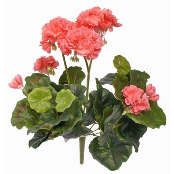 Geranio artificial MIA con vara de fijación, rosa, 35cm, Ø6-9cm Geranio artificial MIA con vara de fijación, rosa, 35cm, Ø6-9cm